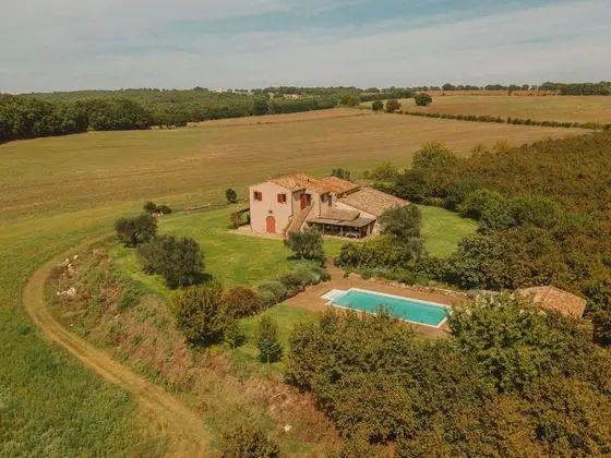 Pleasant Holiday Home in Orte With Private Pool