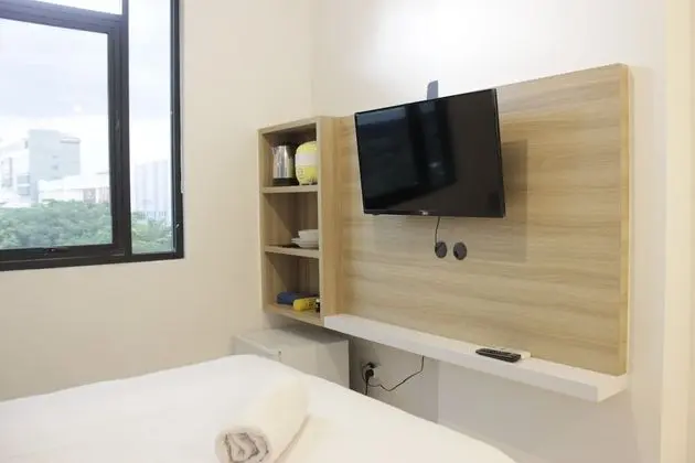 Pleasant Studio Semi Apartment at The Lodge Paskal near BINUS University - İç Mekan