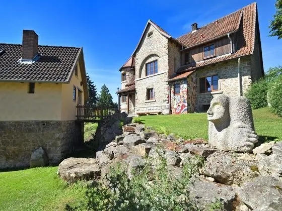 Pleasant Villa in Vöhl-marienhagen With Private Terrace - Dış Mekan
