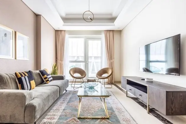 Plush 3BR w/ Study in Prime District - Downtown Dubai! - Öne Çıkan Resim