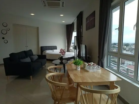 PM Octagon Ipoh Suites & Apartment - Oda Düzeni