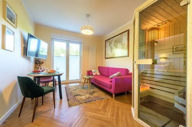 Podróżniczy z Sauną - Apartamenty 5d - Öne Çıkan Resim