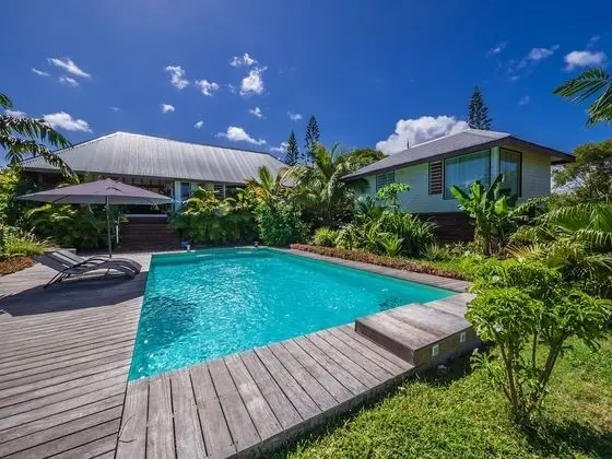 Poé Côté Lagon Beach Bungalows - Dış Mekan
