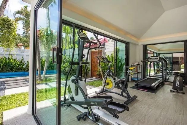 Pool Villa 3br with Gym and Billiard - Fitness