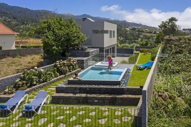 Pool and Comfort in Fajã da Ovelha - Casa da Maloeira - Dış Mekan