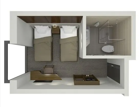 Porter Square Hotel - Oda
