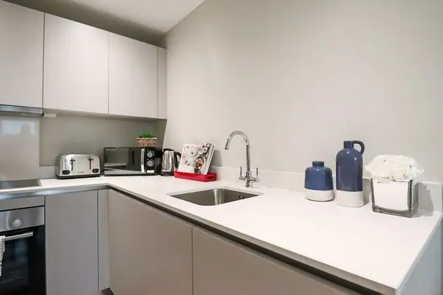 Portfolio Apartments- Welwyn Town Centre - Mutfak