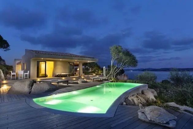 Villa in Porto Rafael, Design, Infinity Pool, Panoramic Sea View, Privacy - Havuz