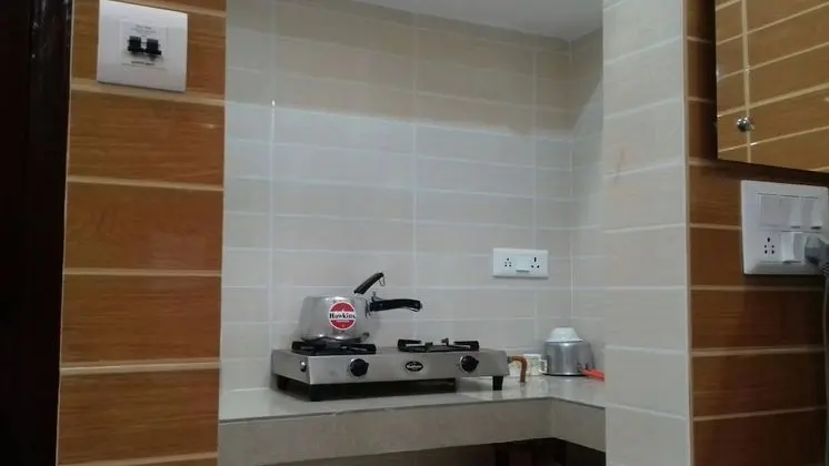 Posh, Nice Foreigner Area Lajpat Ngar Luxury Room - Mutfak