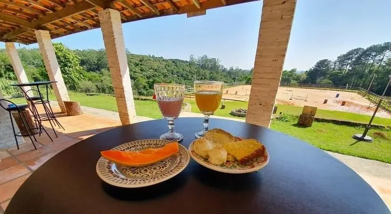Pousada Centro Equestre Camila Sais - Kahvaltı