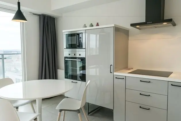 Poznań Apartments Towarowa - Mutfak
