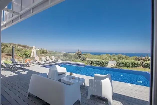 Villa Prcv614, Luxury 6bdr Protaras Villa With Pool and Panoramic Sea Views - Havuz