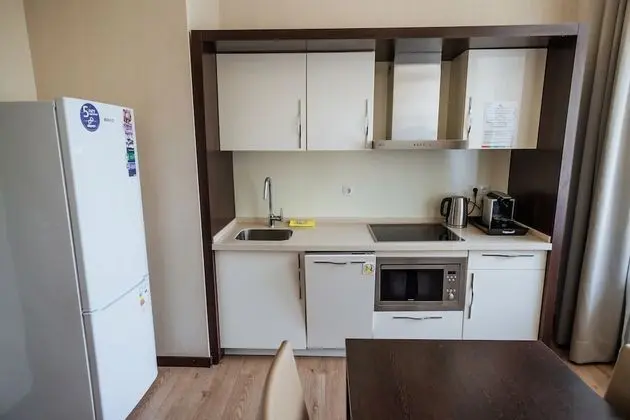 Premium Apartments Gorki Gorod 960 - Mutfak