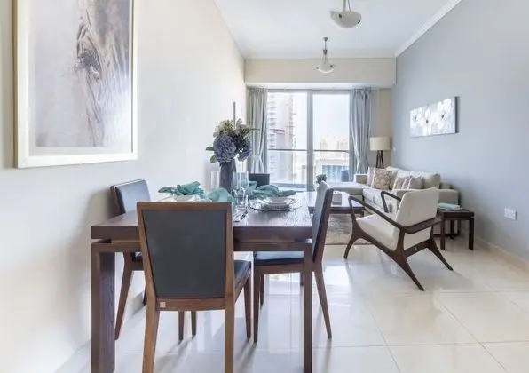 Premium & Cozy 1BR Apartment in Dubai Marina - İç Mekan