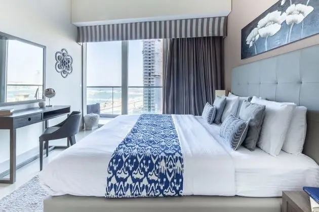 Premium & Cozy 1BR Apartment in Dubai Marina - İç Mekan