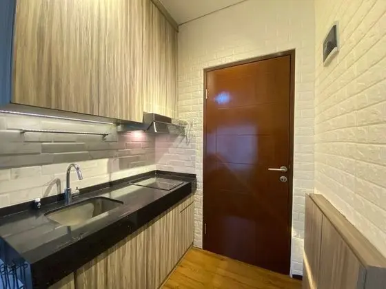 Pretentious 2Br Corner Apartment At Gateway Pasteur Near Exit Toll - Mutfak