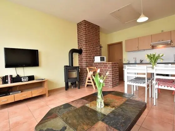 Pretty Holiday Home in Zierow With Fireplace