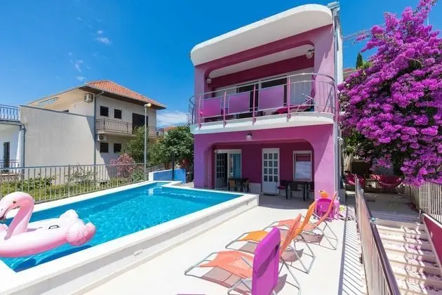 Villa Prime - Private Pool and sea View - H - Dış Mekan