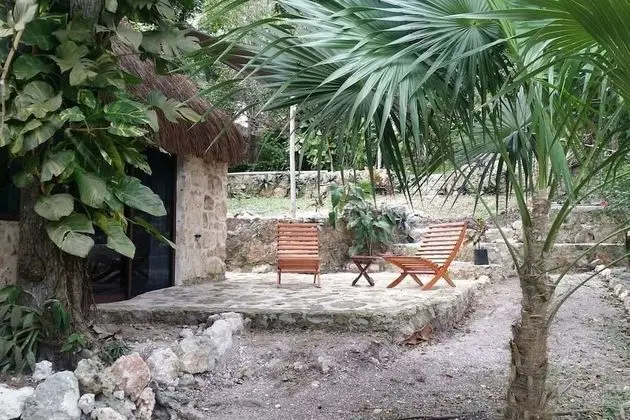 Private Bungalow at Bacalar - 7 Colors Lagoon - Dış Mekan