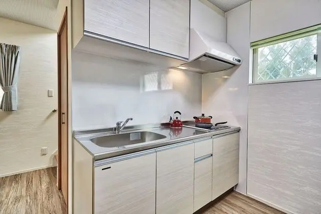 Private Villa Espacio Onna - Mutfak
