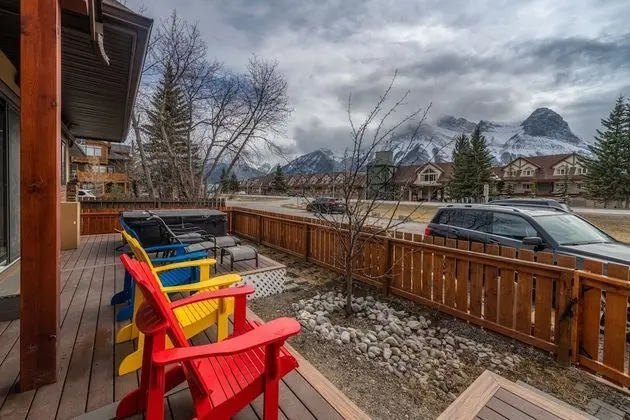Private Hot Tub - 2 BR - Mountain View - Dış Mekan