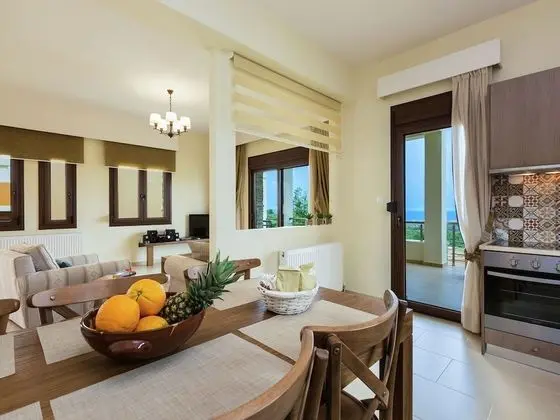 Villa with Private Pool near Sea & Arkadi Monastery on NW Coast - Yerinde Yemek