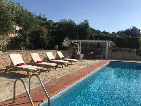 Private Two-house Villa With Pool in Olive Garden - Havuz