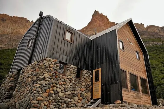 Puesto Cagliero refugio de montaña - Dış Mekan