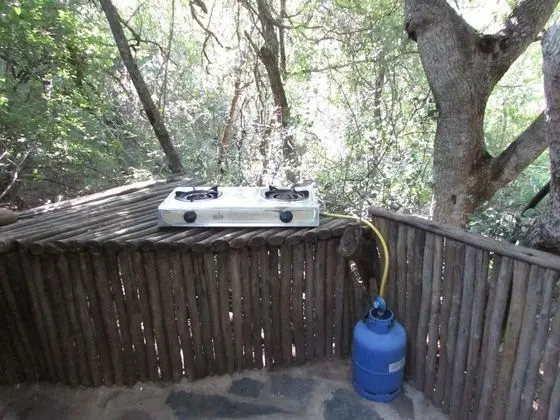 Pure Wilderness in Amanzimlotzi Riverside Bush Tent in Limpopo, Kruger Park - Dış Mekan