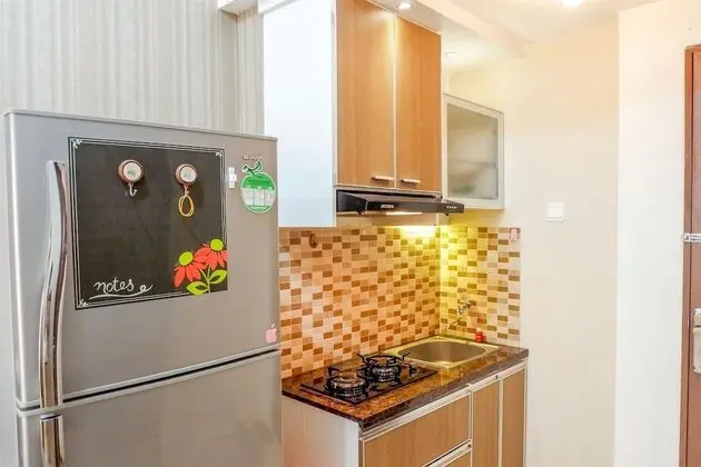 Puri Park View Apartment with Balcony - Mutfak