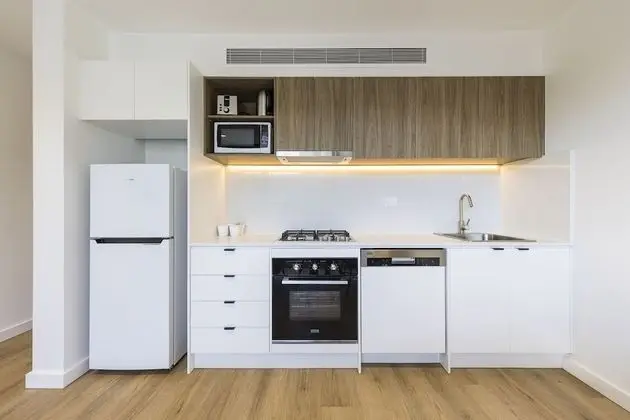 Q Squared Serviced Apartments - Mutfak