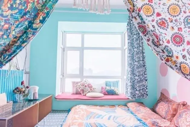 Qingdao Bobo House Sea View Lodge - Oda Manzaraları