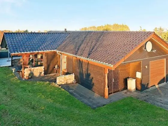 Quaint Holiday Home in Jutland With Roofed Terrace