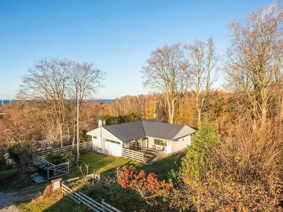 Quaint Holiday Home near Glesborg with Roofed Terrace