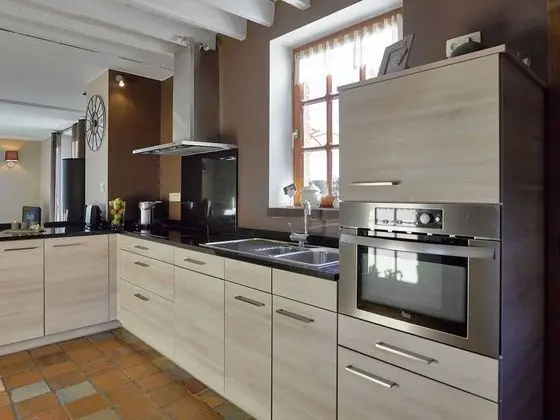 Quaint Holiday Home With Sauna in Limbourg - Mutfak