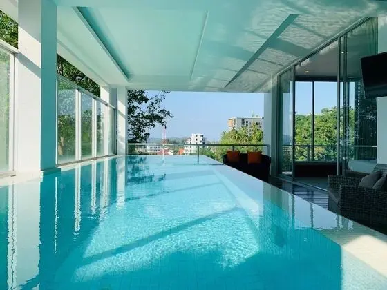 The Quarter 301 - Luxury Surin 3 Bedroom Apartment Private Pool - Havuz
