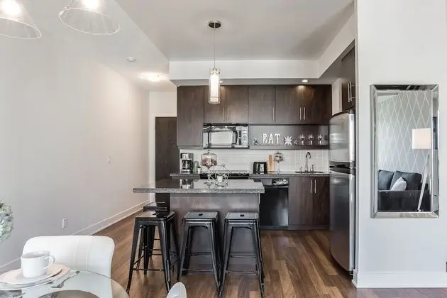 QuickStay - Beautiful Toronto Condo, City Views - Mutfak