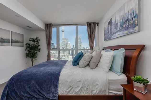 QuickStay - Premium 2-Bedroom with CN Tower & Lake Views - Öne Çıkan Resim