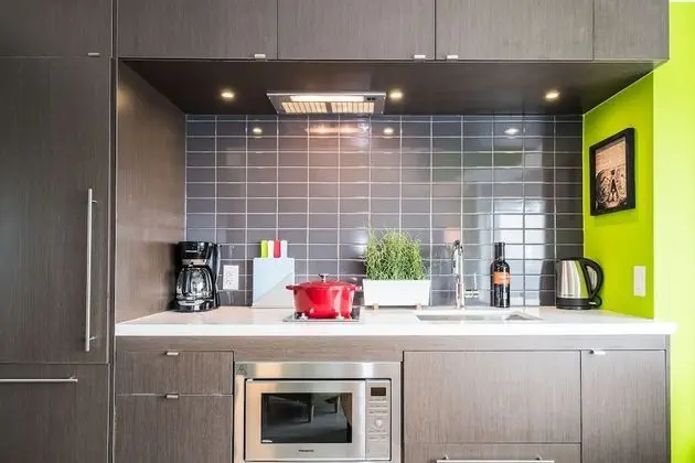 QuickStay - Yorkville Dream (Yonge & Bloor) - Mutfak