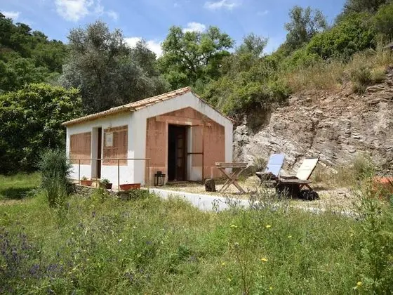 Quiet & Cottage in Estate Casas da Cerca near Troviscais - Dış Mekan