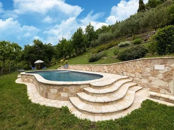 Quiet Holiday Home in Acqualagna With Swimming Pool