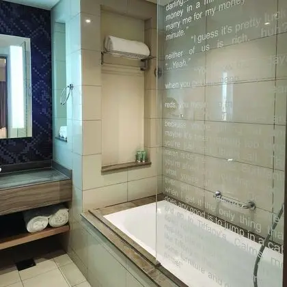 Quill Residence One Bedroom Apartment Burj Khalifa View - Banyo Tipleri