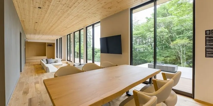Rakuten STAY VILLA Aso Kurokawa - Oda Düzeni