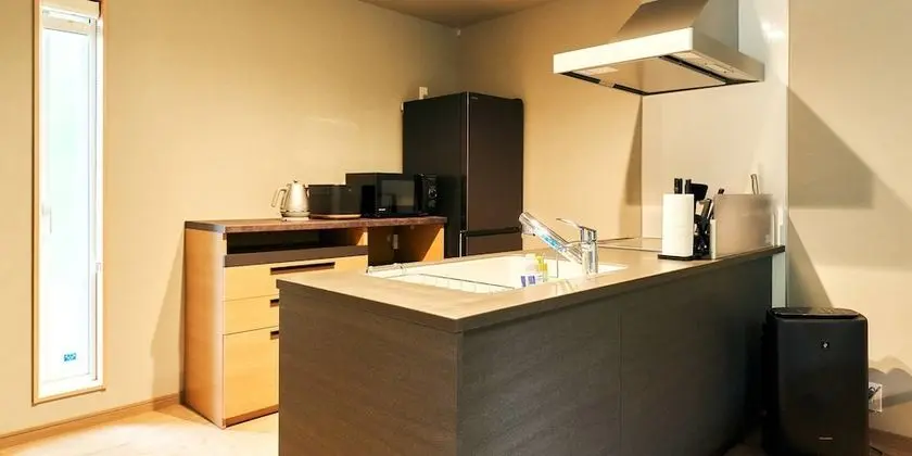 Rakuten STAY VILLA Hakone Sengokuhara - Mutfak
