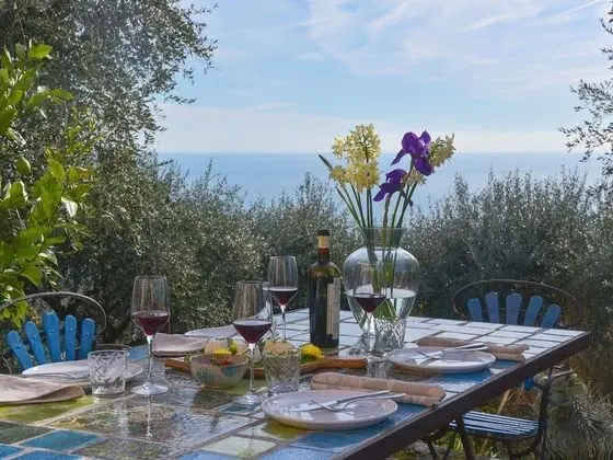 Villa in Rapallo With Terrace, Garden, Veranda, Barbecue - İç Mekan