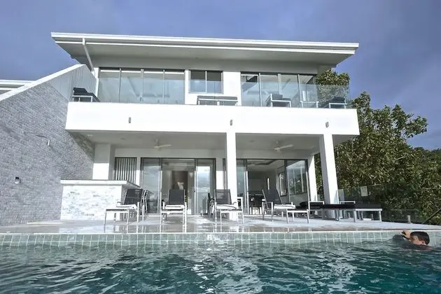 RED SKY beach view villa - Dış Mekan