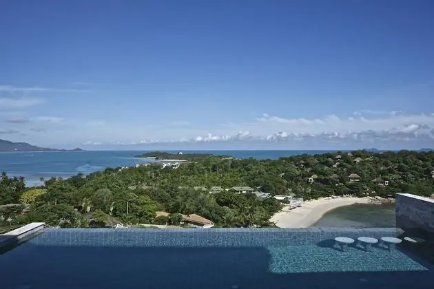 RED SKY beach view villa - Havuz
