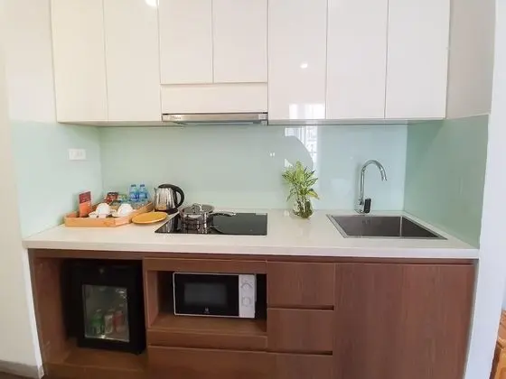 Reiwa Inn Apartment - Mutfak
