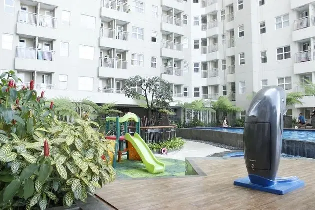 Relaxing 1Br Apartment At Parahyangan Residence Near Parahyangan University - Havuz
