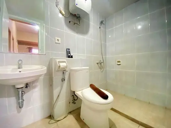 Relaxing 2BR Apartment at Newton Residence - Banyo Tipleri